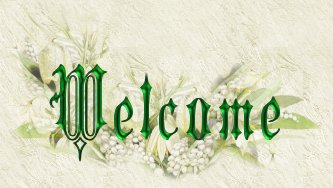 Welcome.